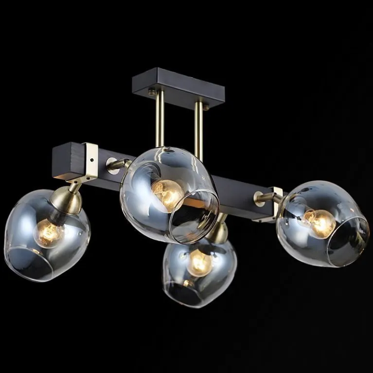 Потолочная люстра Illumico IL9736-4CSQ-79 BK AB в Нижнем Новгороде