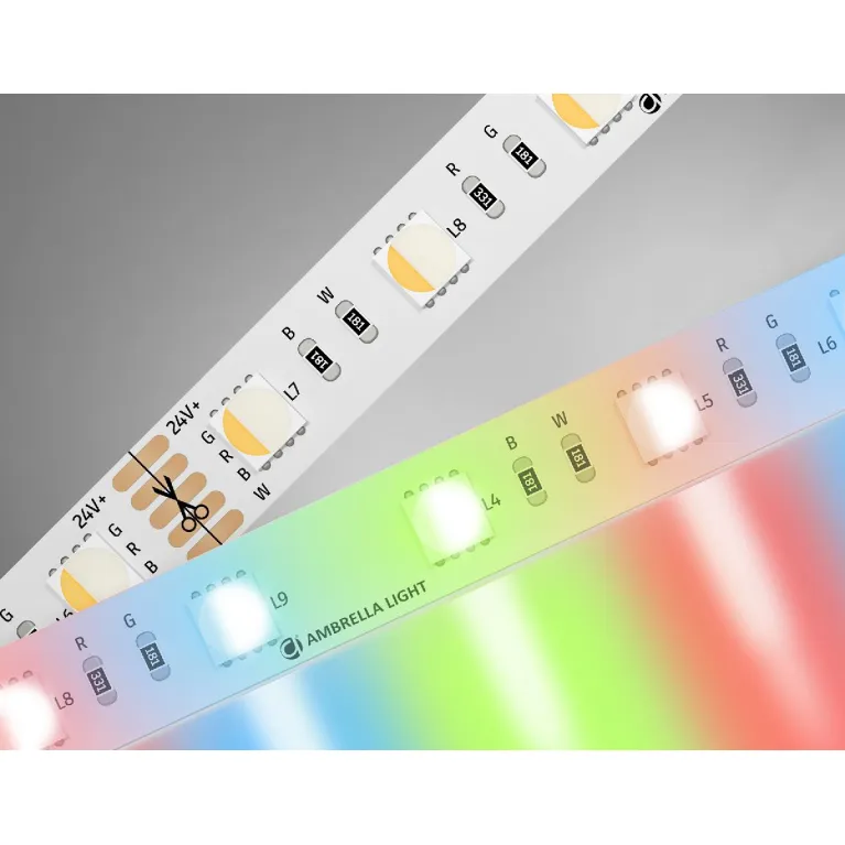 Светодиодная лента Ambrella Light Illumination 24В 5050 10Вт/м RGBW+4500K 5м IP20 GS4402 в Нижнем Новгороде