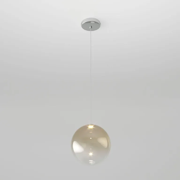 Подвесной светодиодный светильник Eurosvet Wonder 50230/1 Led янтарный в Нижнем Новгороде