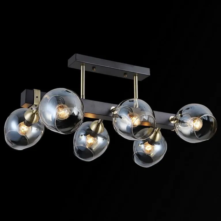 Потолочная люстра Illumico IL9736-6CSQ-79 BK AB в Нижнем Новгороде
