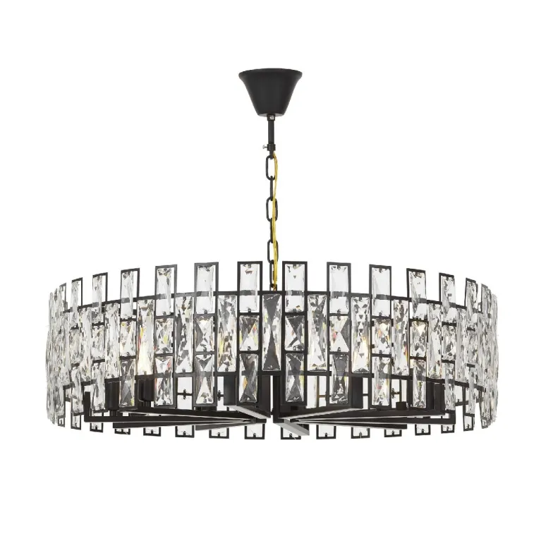 Подвесная люстра Lumina Deco Florina LDP 7041-800 BK в Нижнем Новгороде
