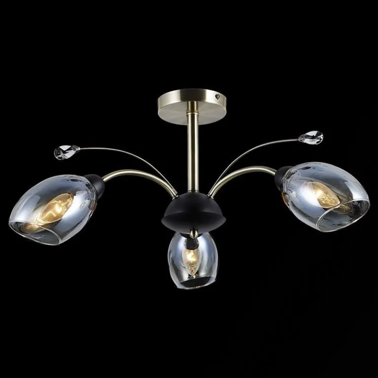 Потолочная люстра Illumico IL9737-3CSQ-29 BK AB в Нижнем Новгороде