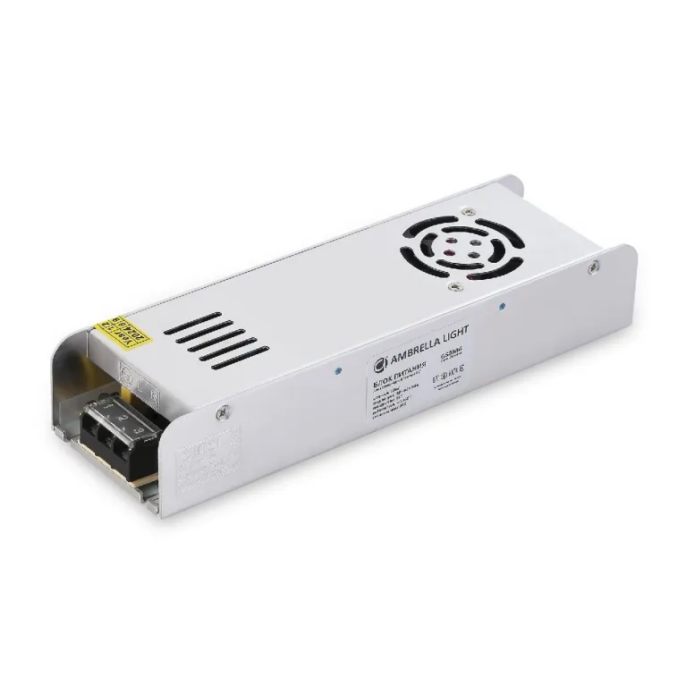 Блок питания с EMC для светодиодной ленты Ambrella Light Illumination 360Вт DC24В 15A IP20 GS8686 в Нижнем Новгороде