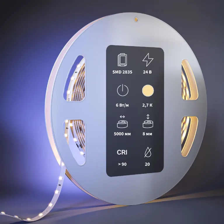 Светодиодная лента Maytoni Led Strip 24В 2835 6Вт/м 2700К 5м IP20 201093 в Нижнем Новгороде