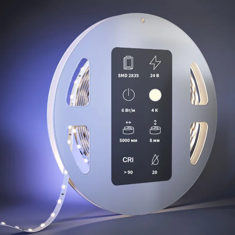 Светодиодная лента Maytoni Led Strip 24В 2835 6Вт/м 4000К 5м IP20 201095 в Нижнем Новгороде
