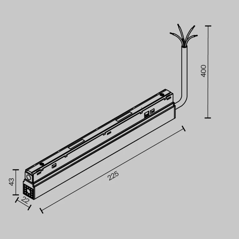 Блок питания встраиваемый Exility 48В, 100Вт Maytoni Power Supply Exility TRA034DR-100W-DD-B в Нижнем Новгороде
