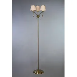 Торшер Brizzi Alora MA01625F/003 Bronze Cream