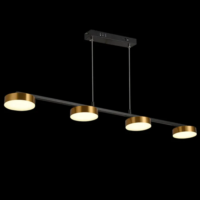 Подвесная люстра Natali Kovaltseva LED LAMPS 81101/4C GOLD BLACK в Нижнем Новгороде
