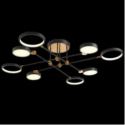 Потолочная люстра Natali Kovaltseva LED LAMPS 81102/6C BRASS BLACK