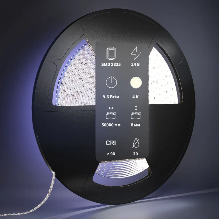 Светодиодная лента Maytoni Led Strip 24В 2835 9,6Вт/м 4000К 50м IP20 201048 в Нижнем Новгороде