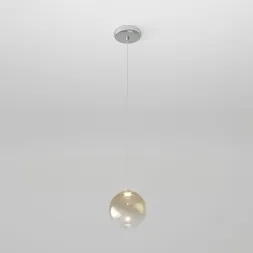 Подвесной светодиодный светильник Eurosvet Wonder 50232/1 Led янтарный