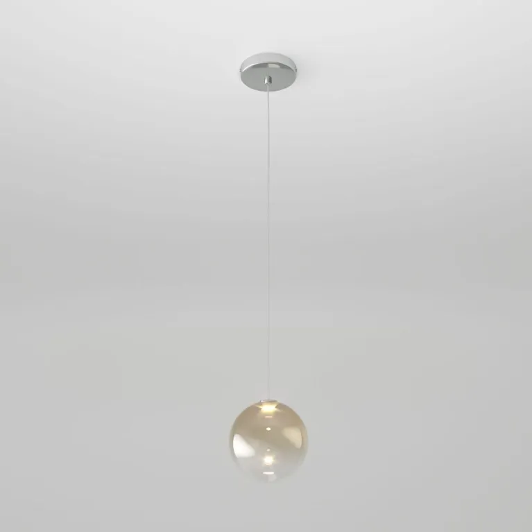 Подвесной светодиодный светильник Eurosvet Wonder 50232/1 Led янтарный в Нижнем Новгороде