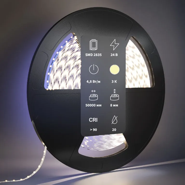 Светодиодная лента Maytoni Led Strip 24В 2835 4,8Вт/м 4000К 50м IP20 201016 в Нижнем Новгороде