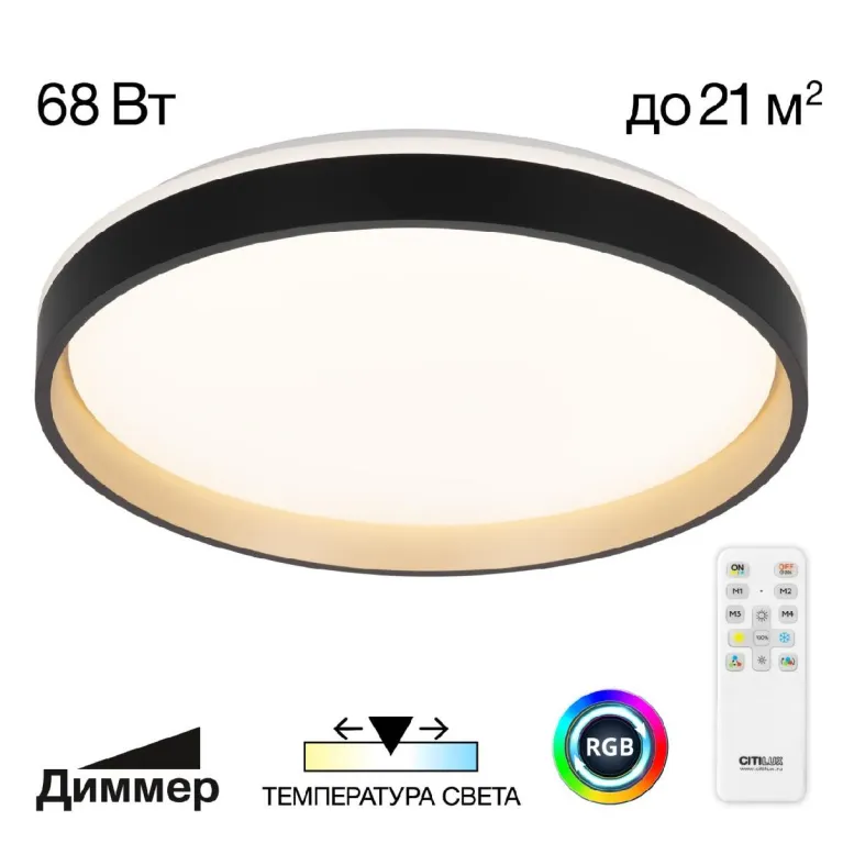 Потолочный светильник Citilux Enzo CL753451G в Нижнем Новгороде