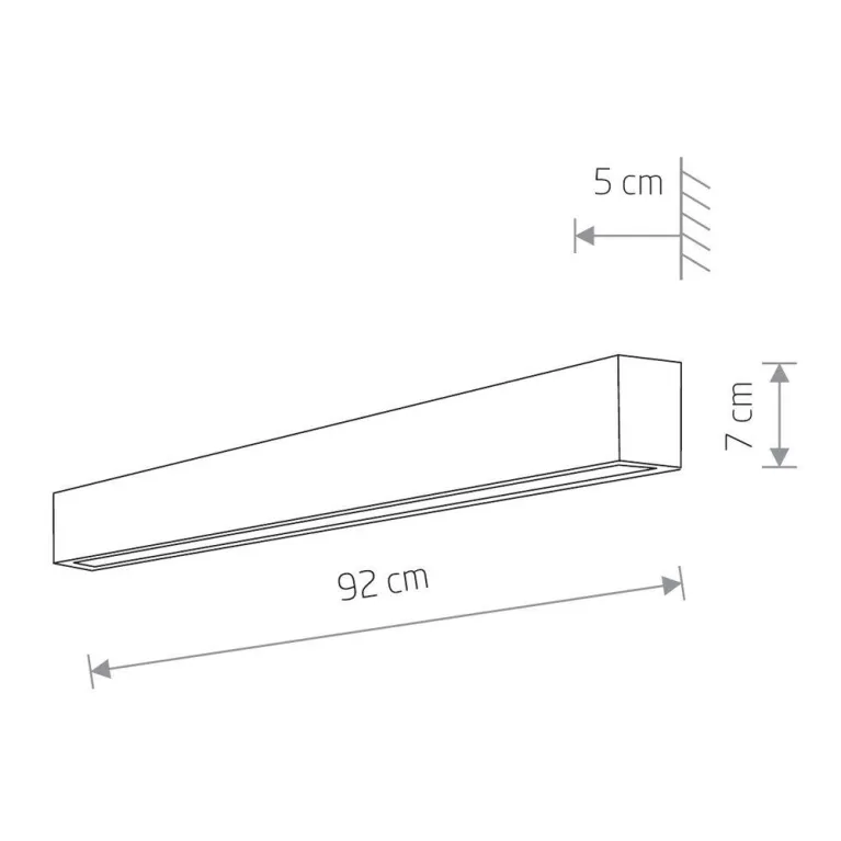 Настенный светильник Nowodvorski Straight Wall Led M 7561 в Нижнем Новгороде