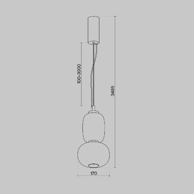 Подвесной светильник Maytoni Pattern MOD267PL-L18CH3K в Нижнем Новгороде