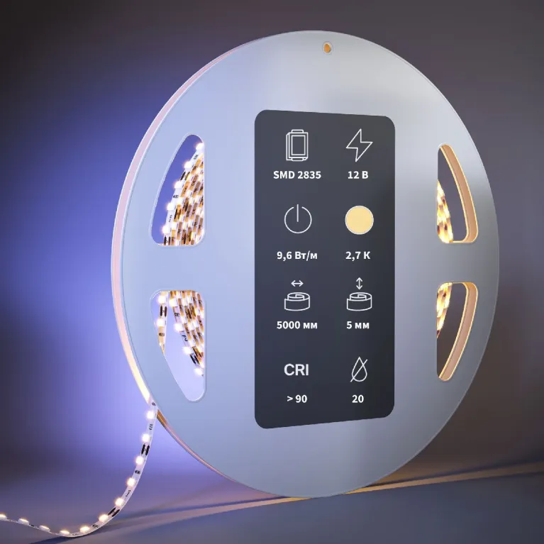 Светодиодная лента Maytoni Led Strip 12В 2835 9,6Вт/м 2700К 5м IP20 201105 в Нижнем Новгороде