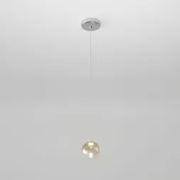 Подвесной светодиодный светильник Eurosvet Wonder 50234/1 Led янтарный