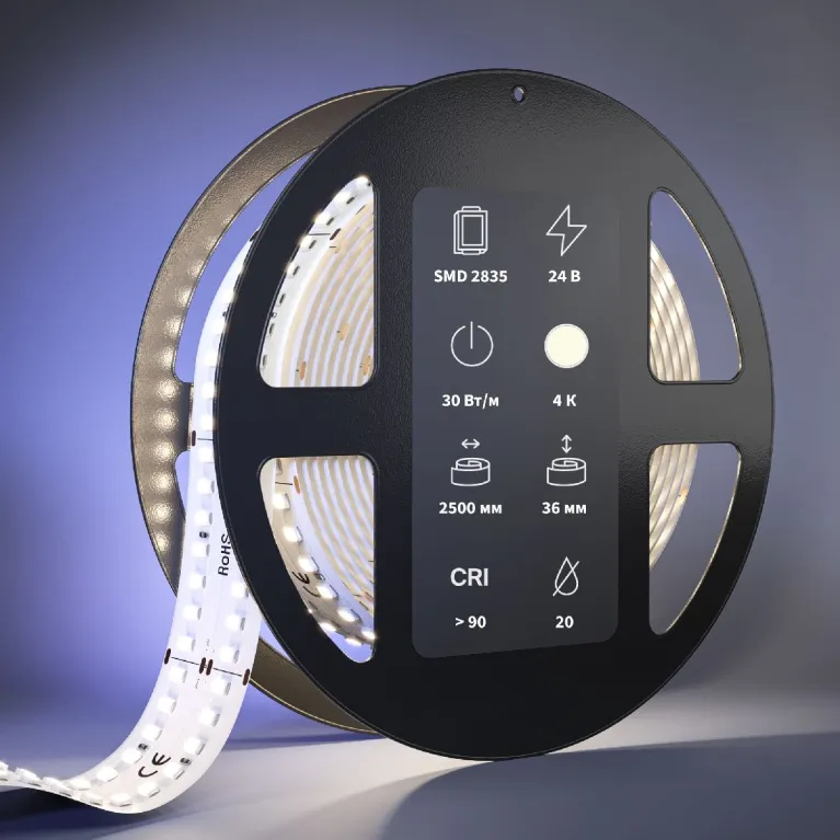 Светодиодная лента Maytoni Led Strip 24В 2835 30Вт/м 4000К 2,5м IP20 201118 в Нижнем Новгороде