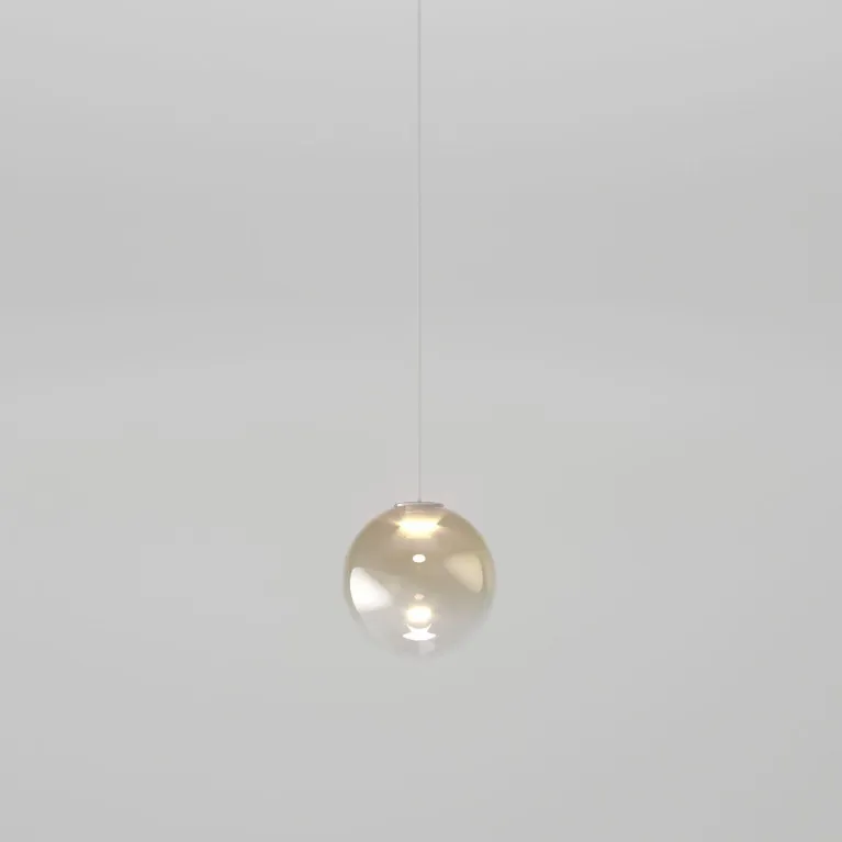 Подвесной светодиодный светильник Eurosvet Wonder 50234/1 Led янтарный в Нижнем Новгороде