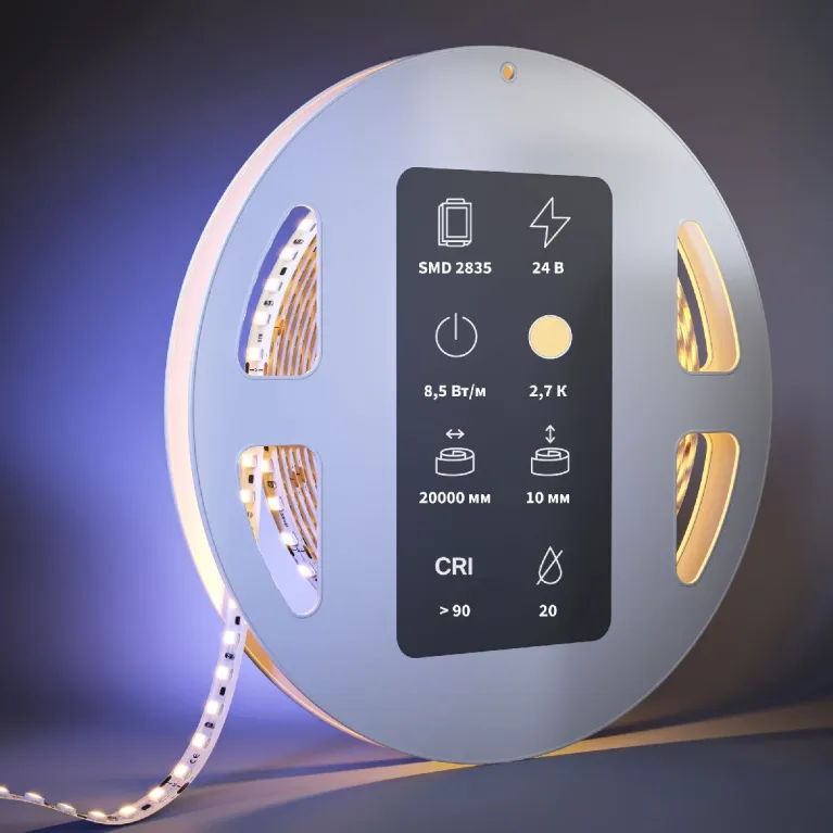 Светодиодная лента Maytoni Led Strip 24В 2835 8,5Вт/м 2700К 20м IP20 201120 в Нижнем Новгороде
