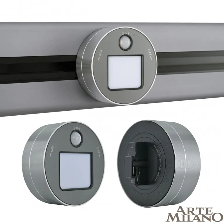 Трековый светильник Arte Milano Am-track-sockets 380011TLS/LWS Grey в Нижнем Новгороде