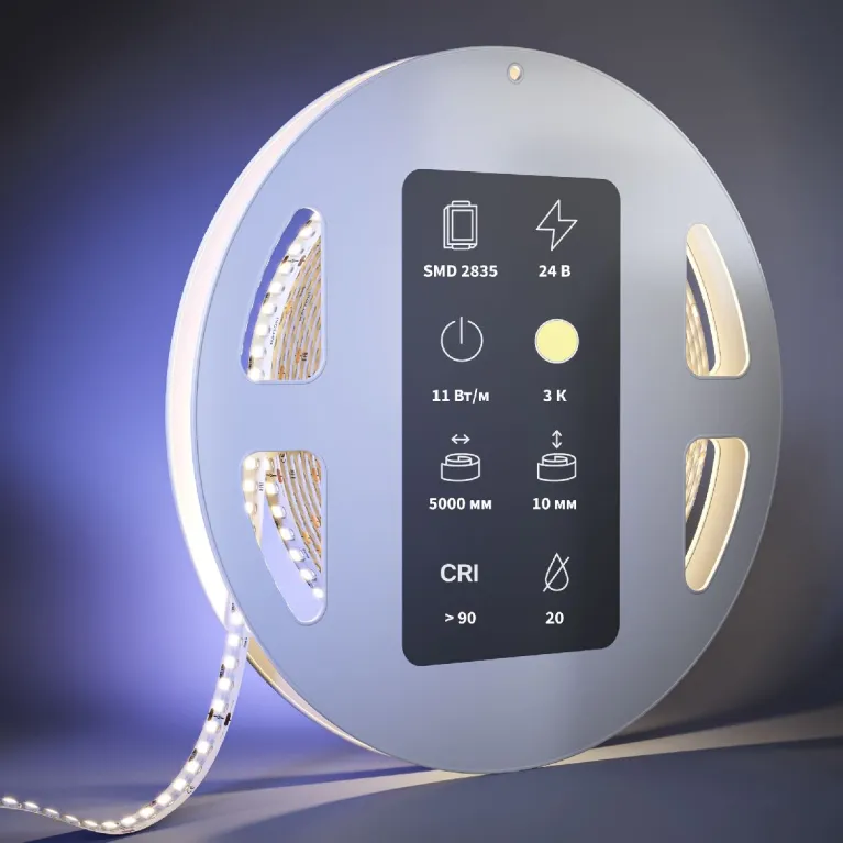 Светодиодная лента Maytoni Led Strip 24В 2835 11Вт/м 3000К 5м IP20 201049 в Нижнем Новгороде