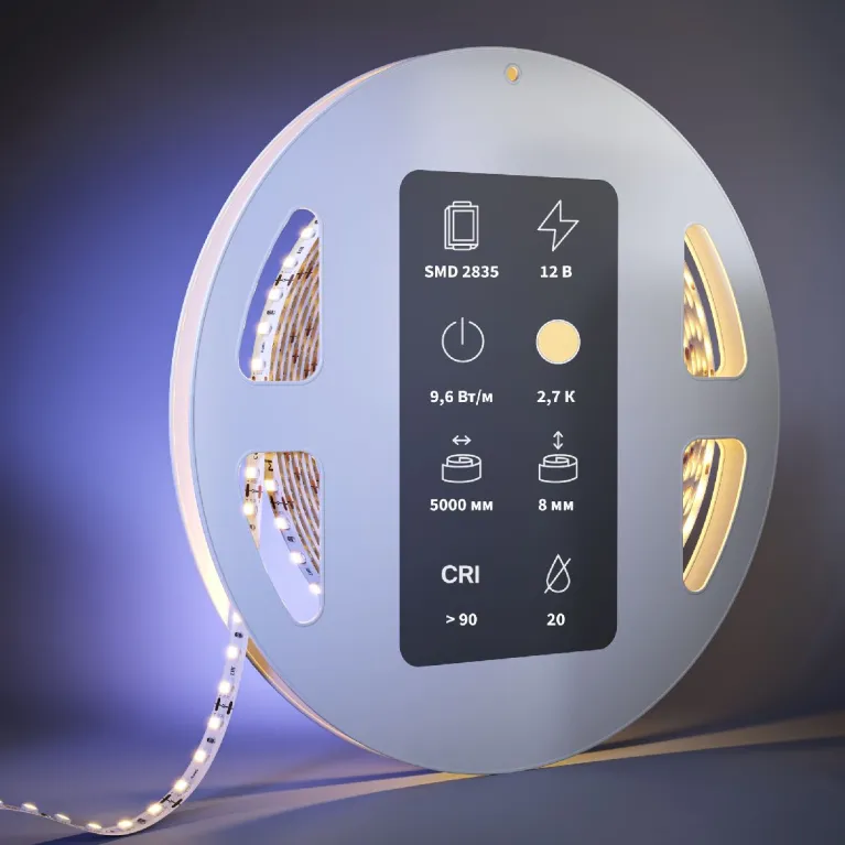 Светодиодная лента Maytoni Led Strip 12В 2835 9,6Вт/м 2700К 5м IP20 201030 в Нижнем Новгороде