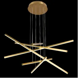 Подвесная люстра Natali Kovaltseva LED LAMPS 81103/6C BRASS