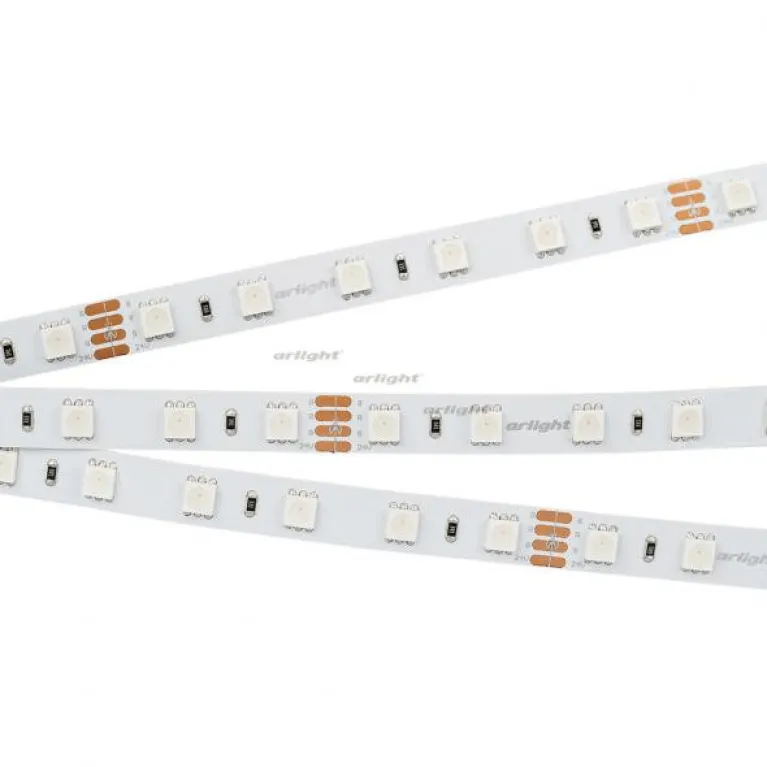 Светодиодная лента Arlight RT 2-5000 24V RGB 2x (5060, 300 LED, LUX) 010367(B) в Нижнем Новгороде