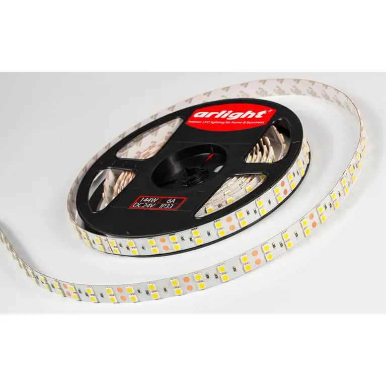 Светодиодная лента Arlight RT 2-5000 24V Cool 8K 2x2 (5060, 600 LED, LUX) 013756 в Нижнем Новгороде