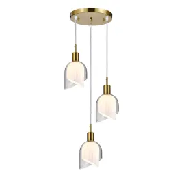 Подвесной светильник Indigo Rintocco 11074/3P Brass V000615