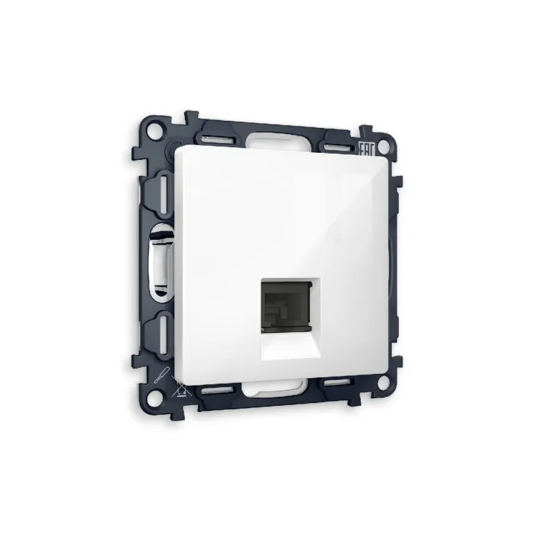Комплект механизма телефонной розетки RJ-11(4P4C) со шторкой Ambrella Volt Alfa MA112030 в Нижнем Новгороде