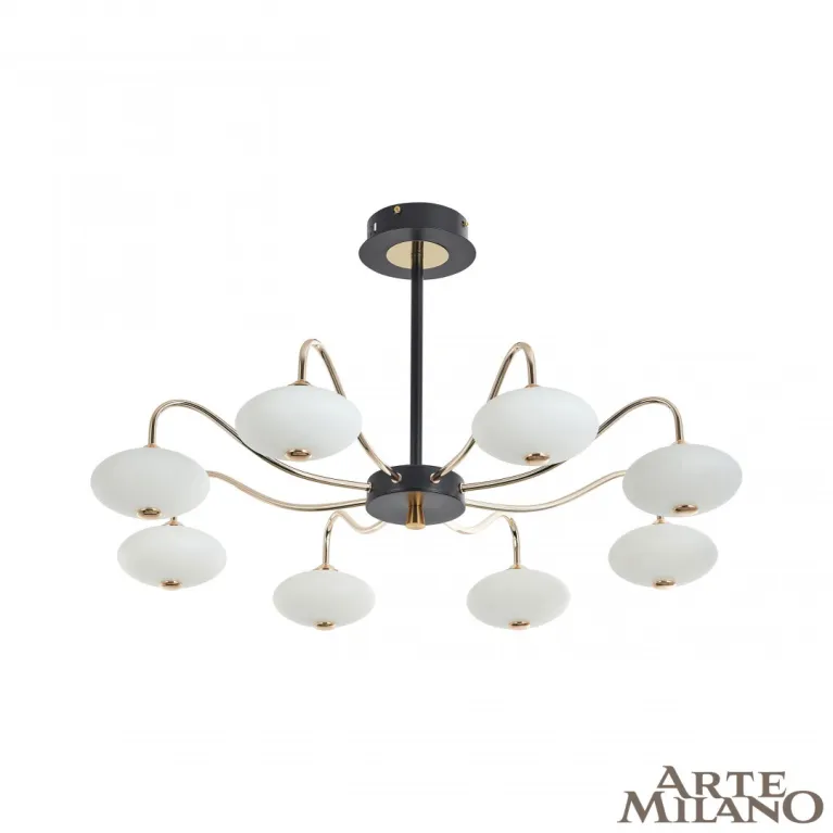 Люстра на штанге Arte Milano 273908/8 BK/GD в Нижнем Новгороде