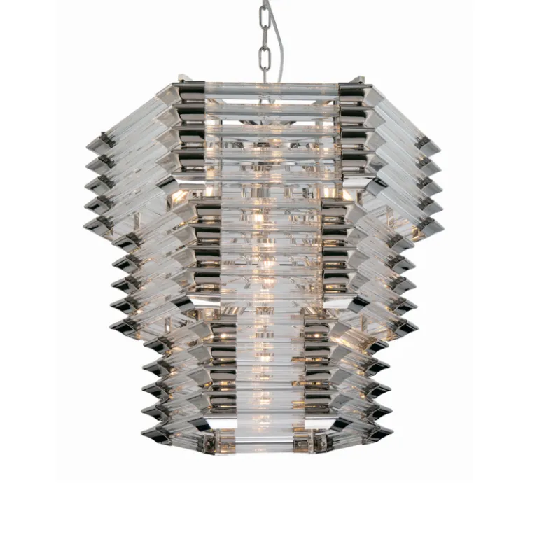 Подвесная люстра Delight Collection Wren KG0970P-12 nickel в Нижнем Новгороде