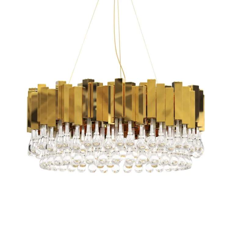 Подвесная люстра Delight Collection Trump KM0988P-16 gold в Нижнем Новгороде