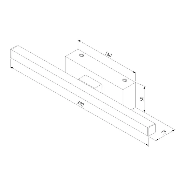 Подсветка для картин Elektrostandard Rino 40121/Led черный a061222 в Нижнем Новгороде