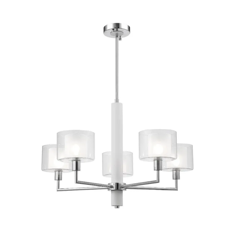 Подвесная люстра Crystal Lux Maestro SP-PL5 Chrome в Нижнем Новгороде