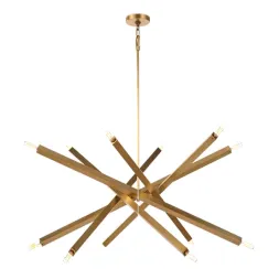 Подвесная люстра Milosh Tendence Madison 0793CL-12GD