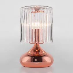 Настольная лампа Eurosvet Bulbo 01068/1 розовое золото