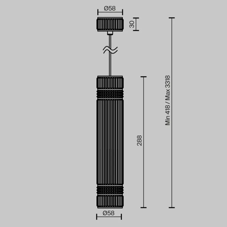 Подвесной светильник Maytoni Metropolis MOD475PL-01BS в Нижнем Новгороде