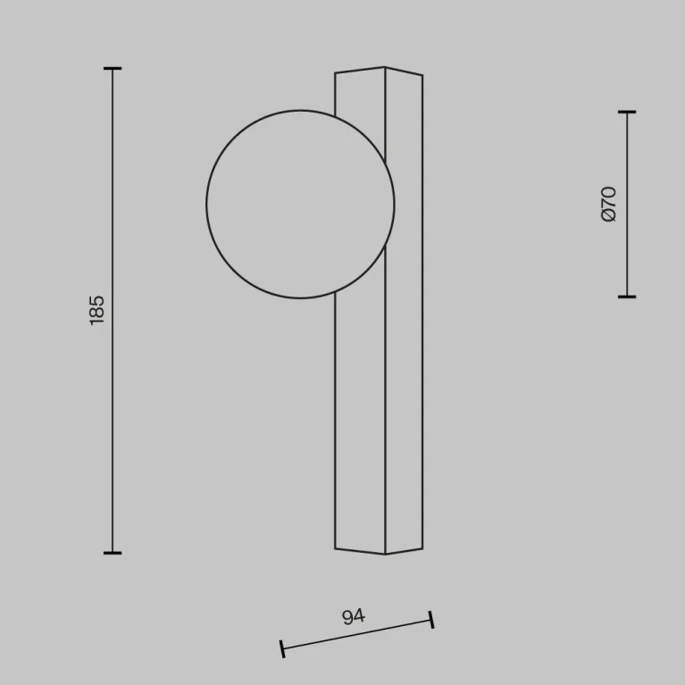 Настенный светильник Maytoni Yora MOD464WL-L3BS3K в Нижнем Новгороде