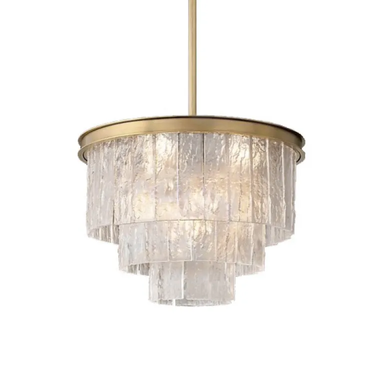 Подвесная люстра Delight Collection Glace KG0998P-5R brass в Нижнем Новгороде