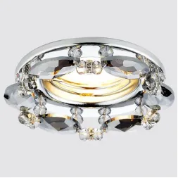 Встраиваемый светильник Ambrella light Ceiling K212 BK/CH