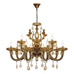 Подвесная люстра iLamp Asia 81069-8+4 BR