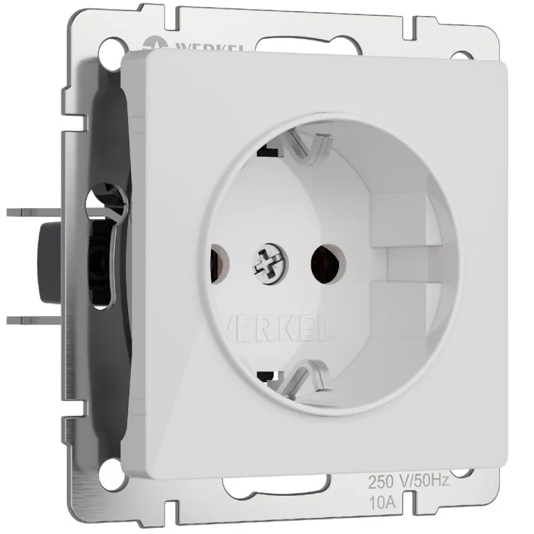 Розетка с заземлением Werkel 4690389197314 W1171041 a064010 в Нижнем Новгороде