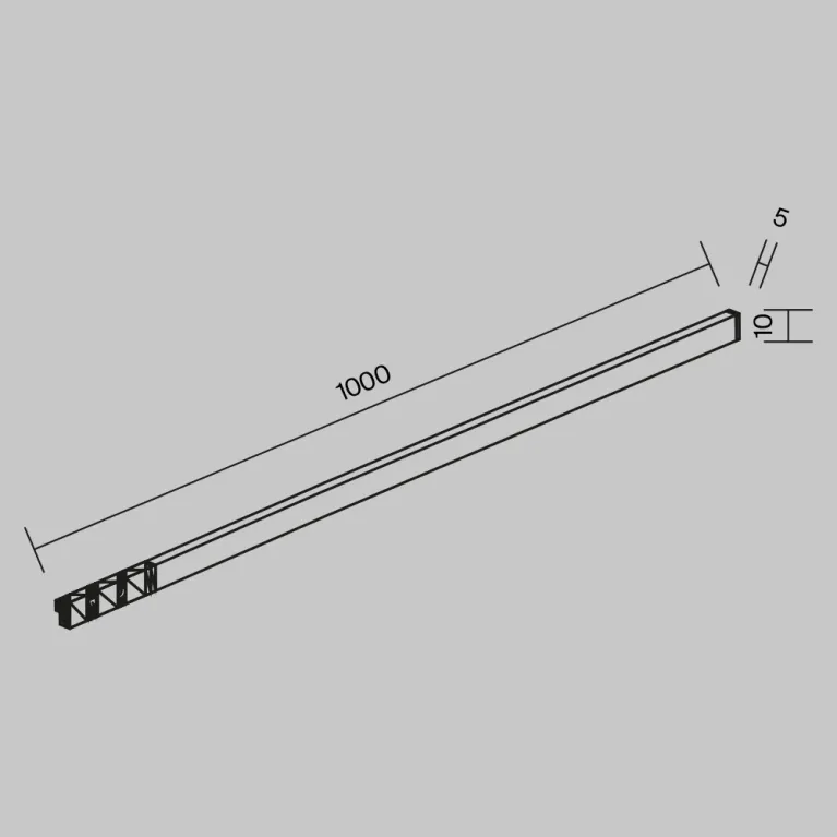 Трековый магнитный светильник Maytoni Flex TR186-1-8W2.7K-B в Нижнем Новгороде