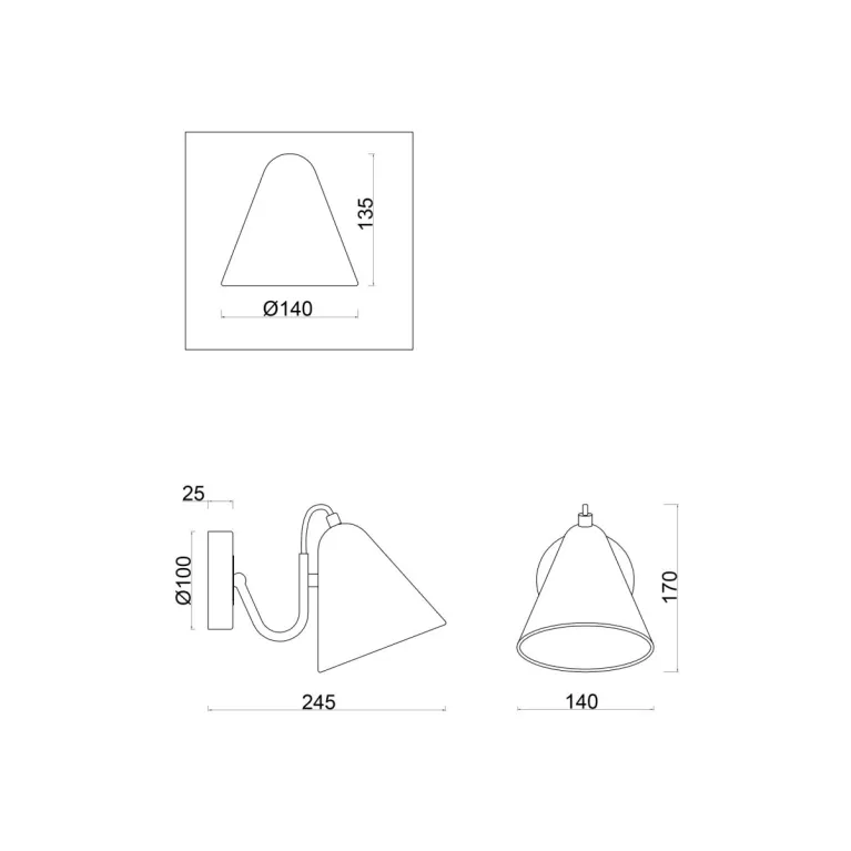 Бра Freya Falke Market FR8001WL-01WG в Нижнем Новгороде