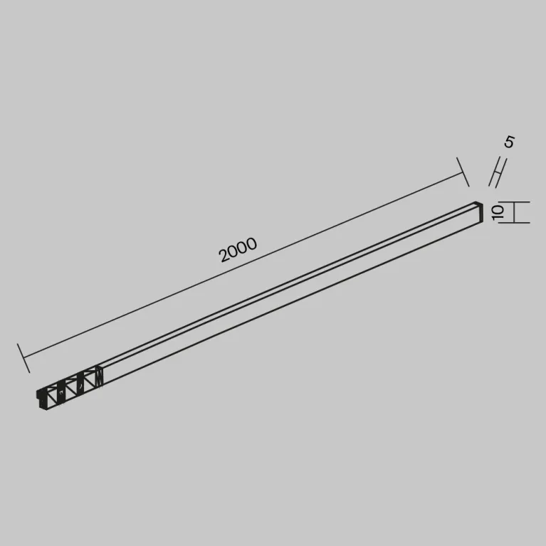 Трековый магнитный светильник Maytoni Flex TR186-1-16W2.7K-B в Нижнем Новгороде