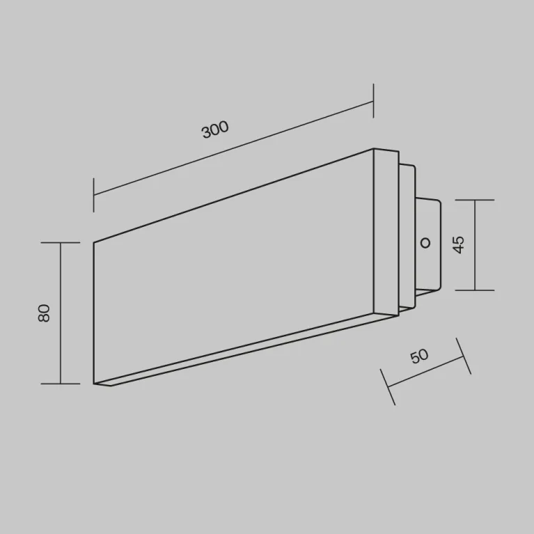 Настенный светильник Maytoni Basic Texture MOD461WL-L8GRK в Нижнем Новгороде